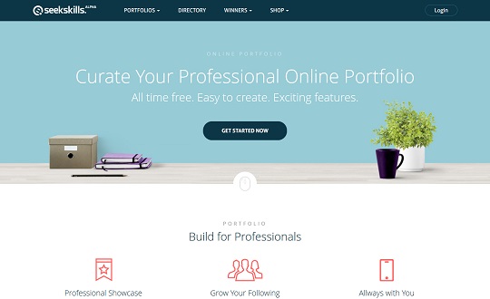 Create Free Online Portfolio Websites